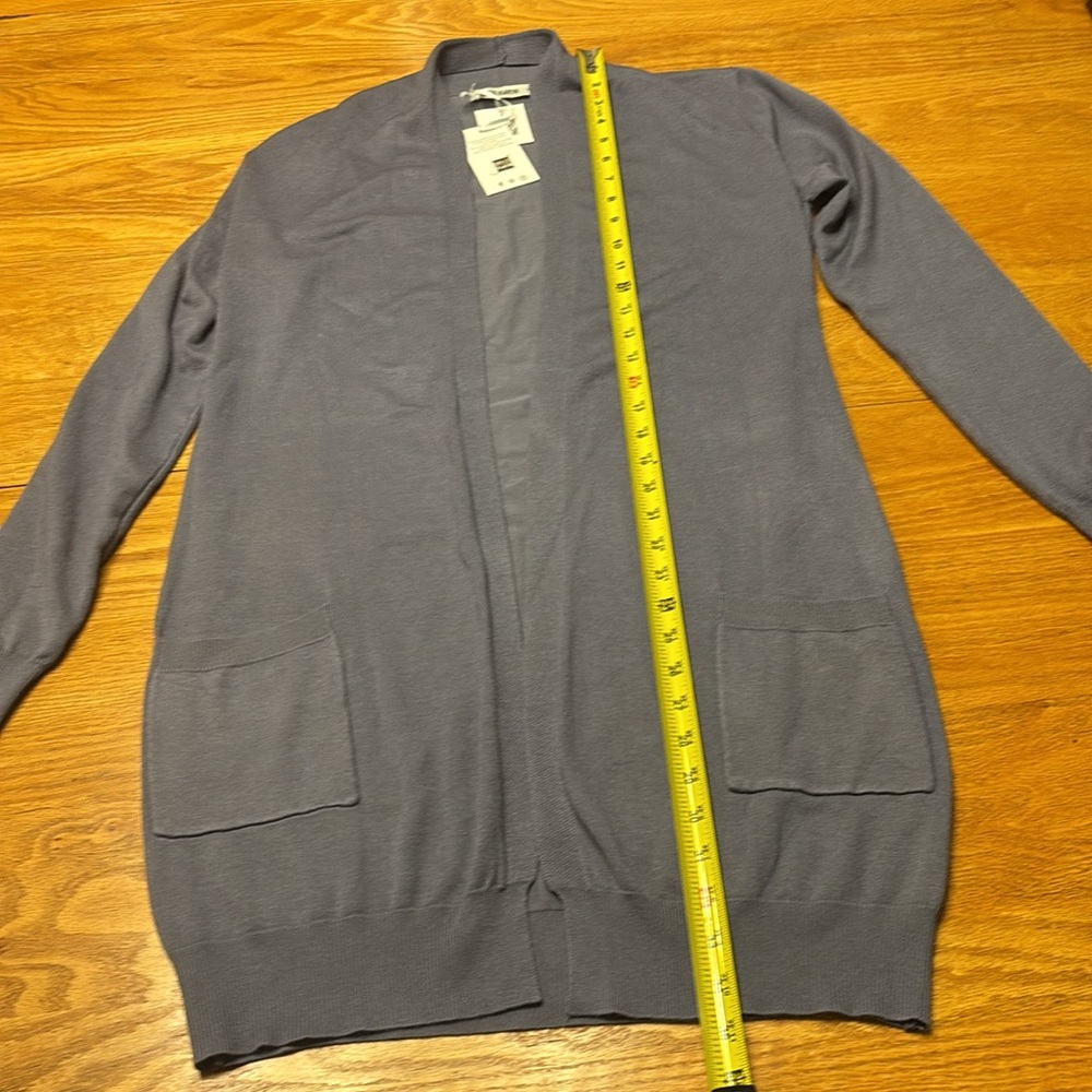 Grace Karin Women’s Gray Sweater Cardigan NWT - Picture 5 of 9